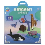 Animale Colorful hârtie origami, set de 18 bucăți