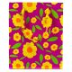 Colorat Neon Pungă cadou florală, pungi cadou 18x10x23 cm