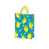 Colorat Neon Pungă de cadou cu lămâie 18x10x23 cm