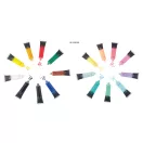 Colorat Nassau Set de vopsele acrilice Bright 18 bucăți