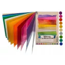 Colorat Craft hartie carton oglindă A4, 10 culori