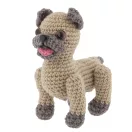 Câine Craft Set creativ de croșetat Bulldog