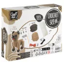 Câine Craft Set creativ de croșetat Bulldog
