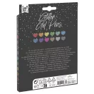 Colorat Craft set de 12 pixuri gel cu sclipici