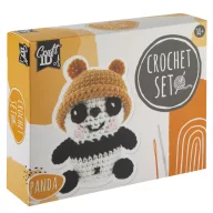 Panda Craft set de croșetat creativ pentru copii