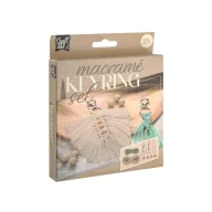   Colorat Craft Set Creativ DIY pentru Breloc Macrame, 2 Bucăți