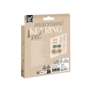 Colorat Craft Set Creativ DIY pentru Breloc Macrame, 2 Bucăți