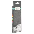 Colorat Nassau set de markere textile lavabile cu două capete, 6 bucăți