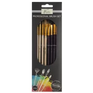 Colorat Nassau  Set profesional de pensule 10 buc
