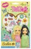 Colorat Besties Love Set de tatuaje pentru fete 2 coli