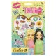 Colorat Besties Love Set de tatuaje pentru fete 2 coli