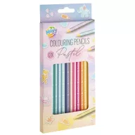 Colorat Pastel set de creioane, 12 bucăți