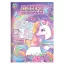 Unicorn Pastel Rainbow set de colorat și activități, 64 pagini
