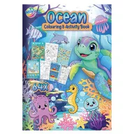 Animale Ocean set de colorat și activități, 64 de pagini