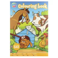 Animale Moxy carte de colorat 64 pagini
