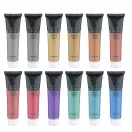 Colorat Nassau Metallic set de vopsele acrilice 12 buc