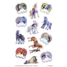 Academia Unicornilor Heart 12 bucăți tatuaje