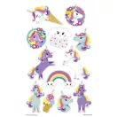 Unicorn Rainbow set de 12 tatuaje