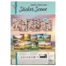 Animale Nature Set de decorare cu autocolante de cai