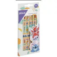 Disney Lilo și Stitch Aloha set de 12 creioane colorate