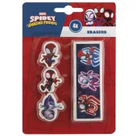   Omul Păianjen Spidey Friends set de radieră în formă, 4 bucăți