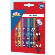 Omul Păianjen Spidey Friends set de markere de 12 bucăți
