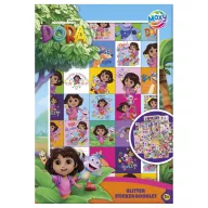   Dora Exploratoarea Sweet Dora Exploratoarea Album cu Stickere Sclipitoare 8 Foi