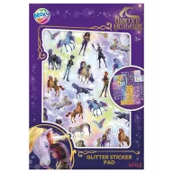   Academia Unicornilor Magic album cu autocolante sclipitoare, 8 pagini