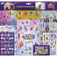 Academia Unicornilor Super set de autocolante cu joc