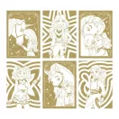 Academia Unicornilor Shine carte de colorat cu sclipici A4