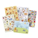 Disney Winnie de Pluș Happy set de stickere pentru ferestre