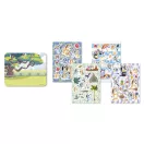 Bluey Summer set de autocolante pentru ferestre