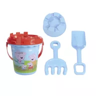 Purcelușa Peppa Family set de nisip, 5 piese