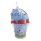 Purcelușa Peppa Family set de nisip, 5 piese