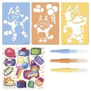 Bluey Happy set creativ cu markere spray