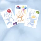Bluey Happy set creativ cu markere spray