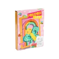 Fluture Colorful Set creativ cu pom pom