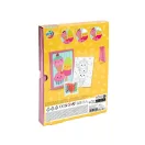 Fluture Colorful Set Creativ cu Pom Pom și Înghețată