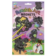 Zână Magic set de desen zgâriat cu magnet