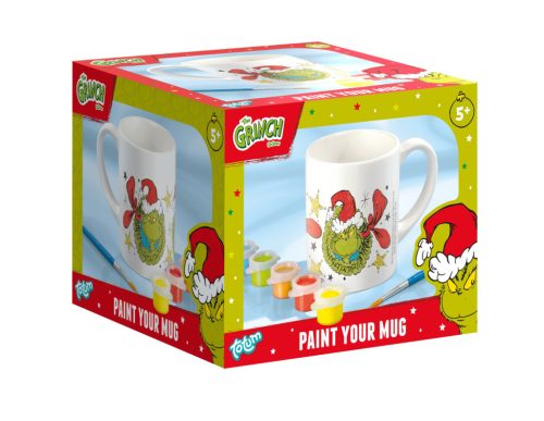 Grinchul Dr Seuss cană din porțelan de 235 ml pentru pictat în cutie de cadou