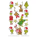 Grinchul Dr Seuss set de tatuaje, 13 piese