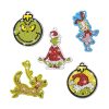 Grinchul Dr Seuss set de pictură cu diamante cu agățătoare