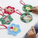 Grinchul Dr Seuss Set decorațiuni brad de Crăciun, 5 bucăți