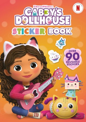 Gabby's Dollhouse Sprinkle Party set de colorat și autocolante