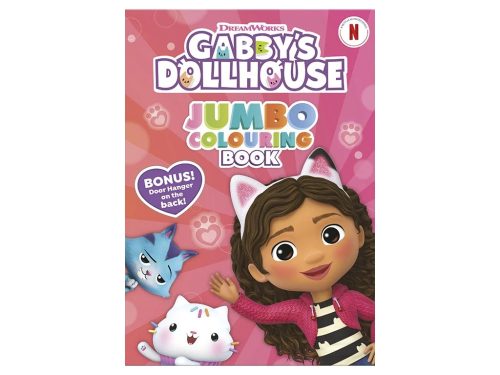 Gabby's Dollhouse Sprinkle Party Carte de colorat Jumbo