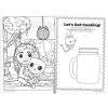 Gabby's Dollhouse Sprinkle Party Carte de colorat Jumbo