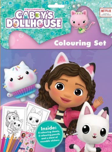 Gabby's Dollhouse Cats set de colorat