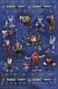 Sonic Ariciul Prime Set super autocolante cu joc