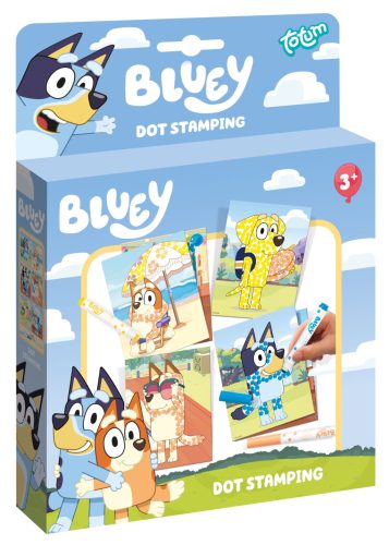 Bluey Rest set creativ with ștampile