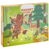 Animale Forest set magnetic cu 65 piese